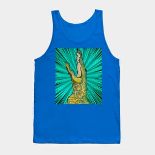 Crocodile Reptiles Alligator Animal Tank Top